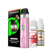 Vaporesso XROS 4 Mini Pods Kit Bundle with Xros replacement pods and 2 Nic Salts of your choice